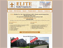 Tablet Screenshot of eliterealtyreo.com